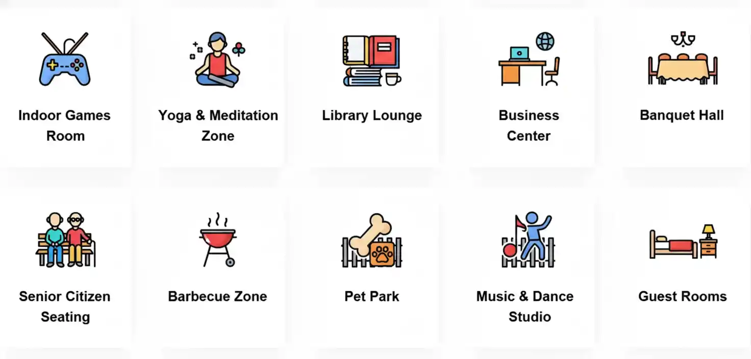 Multi-Sport Courts, Kids’ Play, Green Lawns